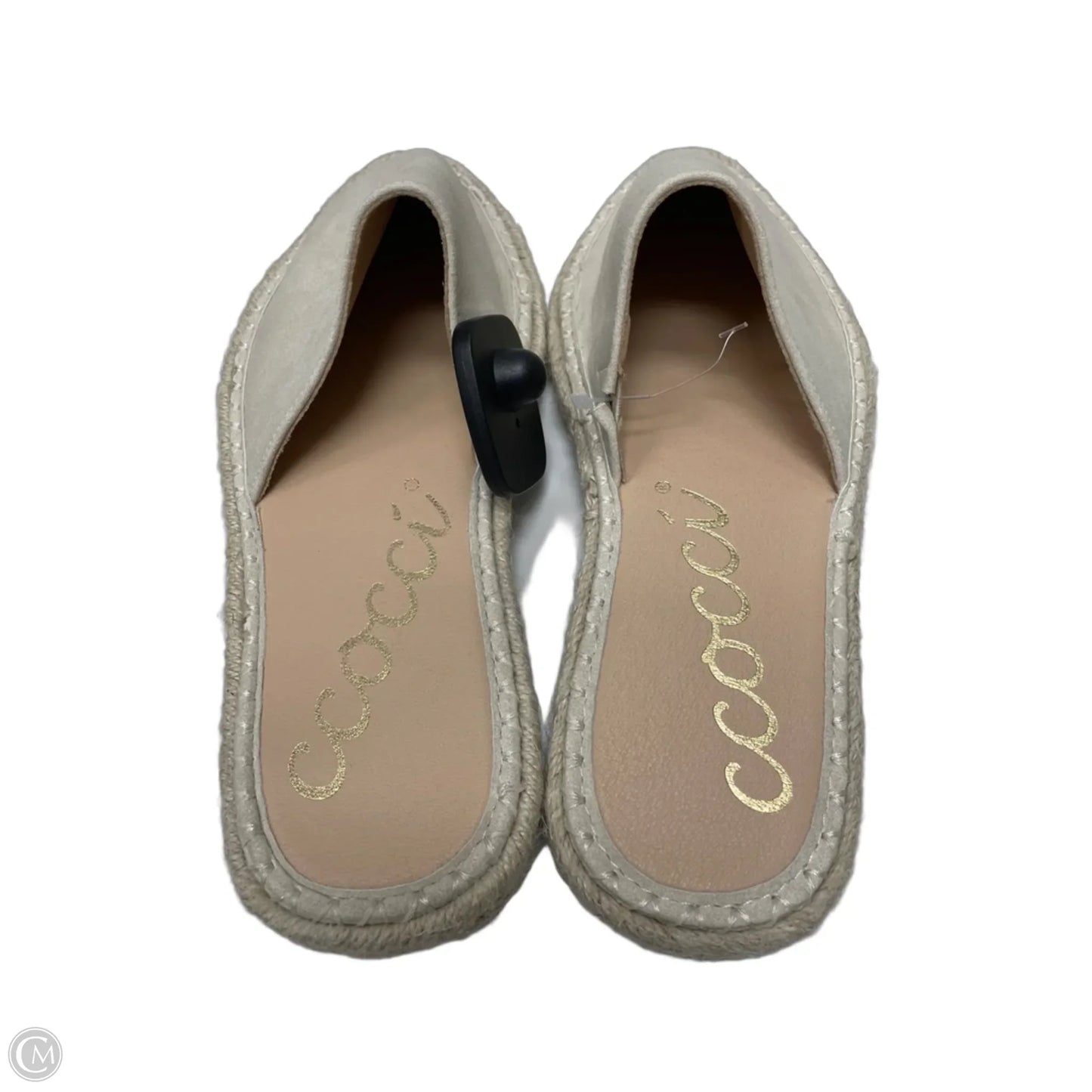 Shoes Flats By Clothes Mentor In Beige, Size: 6.5