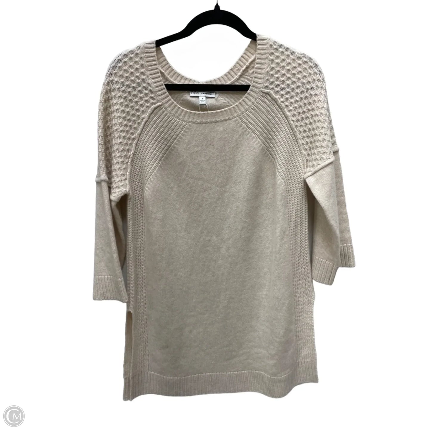 Sweater Designer By Neiman Marcus In Cream, Size: M