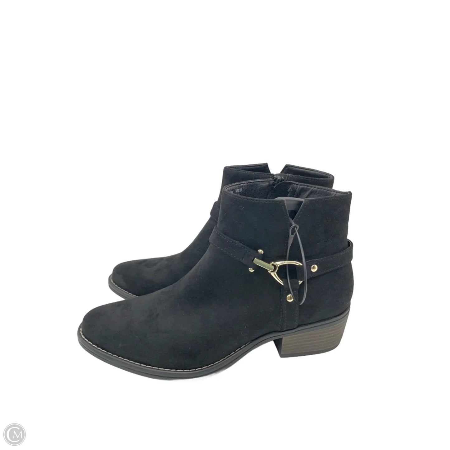 Boots Ankle Heels By White Mountain In Black, Size: 10