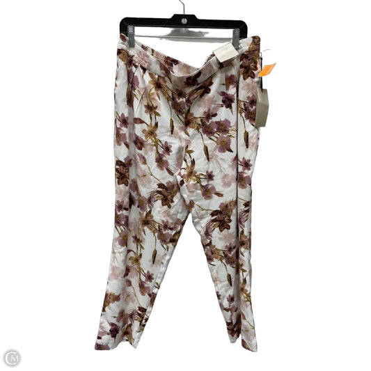 Pants Other By Clothes Mentor In Floral Print, Size: 16