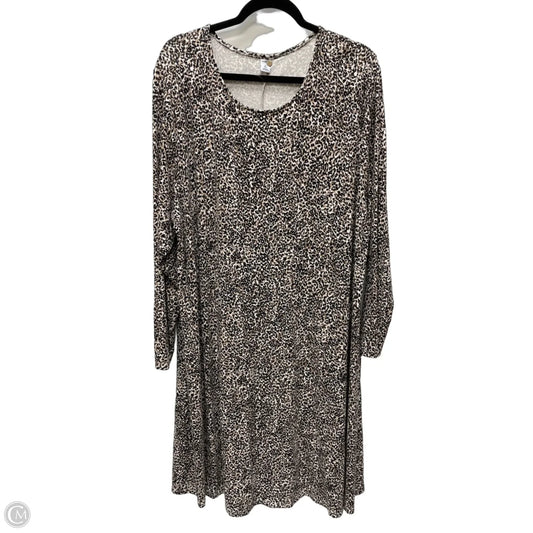 Dress Casual Short By Old Navy In Animal Print, Size: 3x