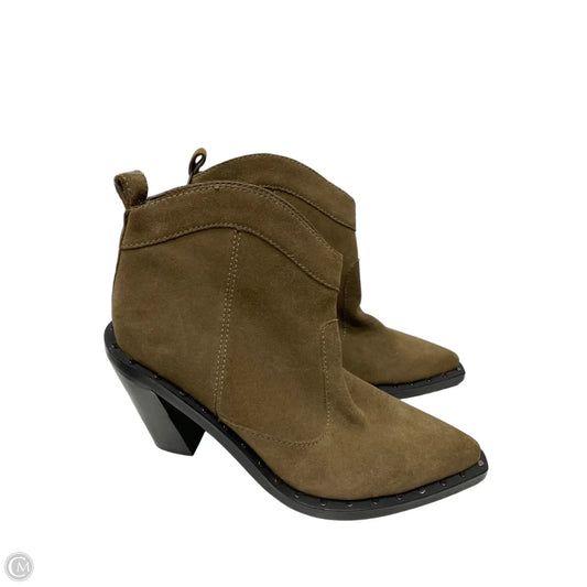 Boots Designer By Rebecca Minkoff In Brown, Size: 9.5
