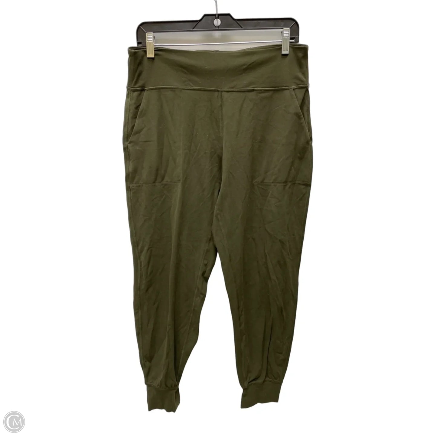 Athletic Pants By Lululemon In Green, Size: L