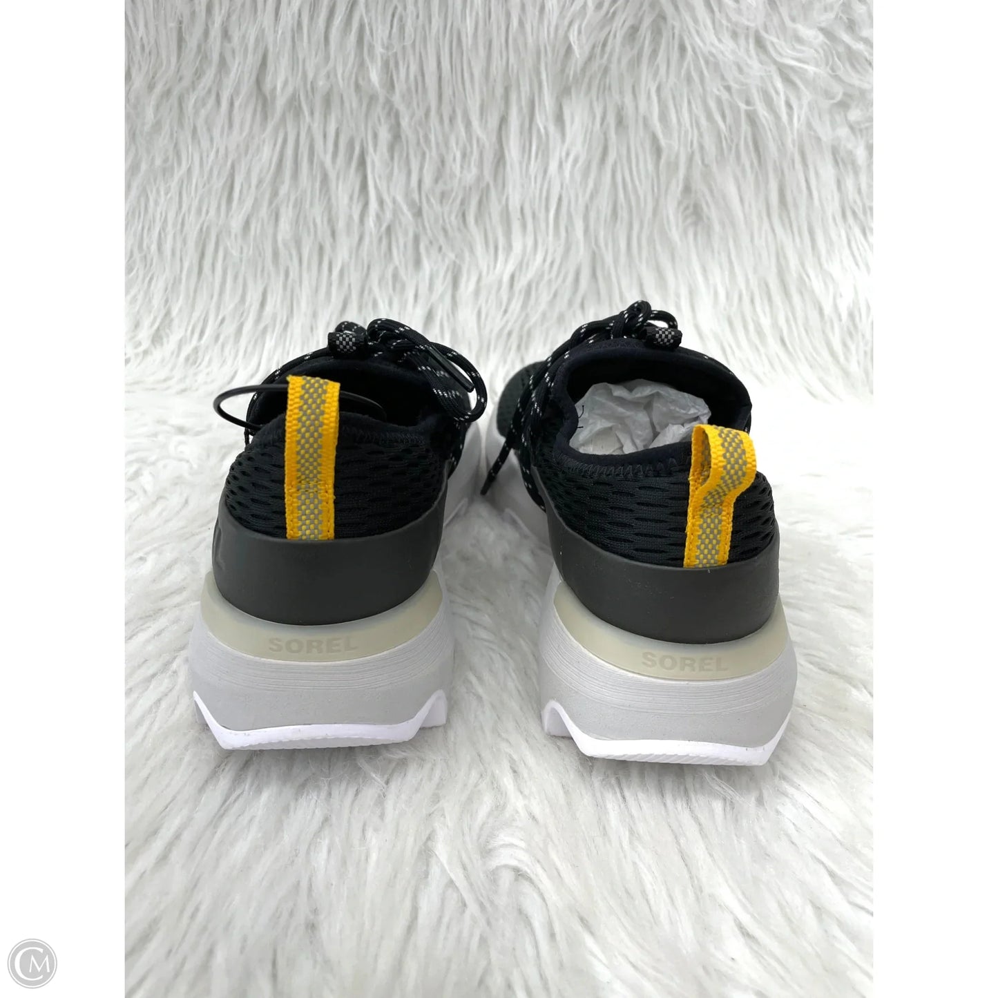 Shoes Athletic By Sorel In Black & White, Size: 7