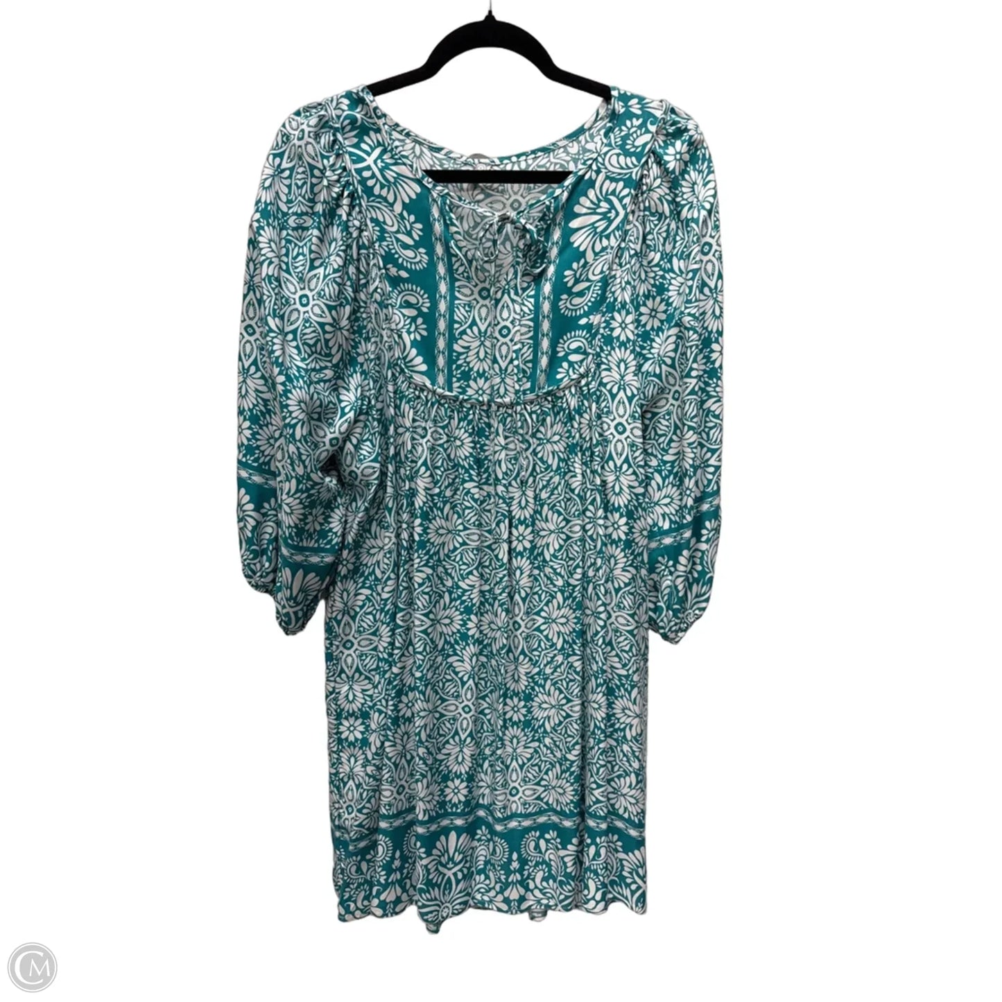 Dress Casual Short By Clothes Mentor In Floral Print, Size: M