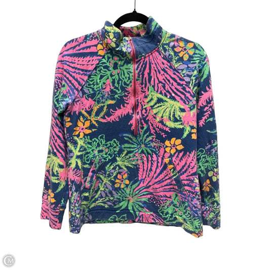 Top Long Sleeve Designer By Lilly Pulitzer In Floral Print, Size: S