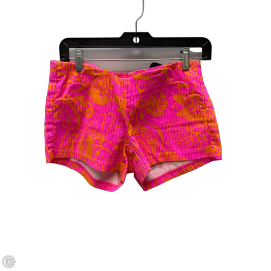 Shorts Designer By Lilly Pulitzer In Orange & Pink, Size: 0