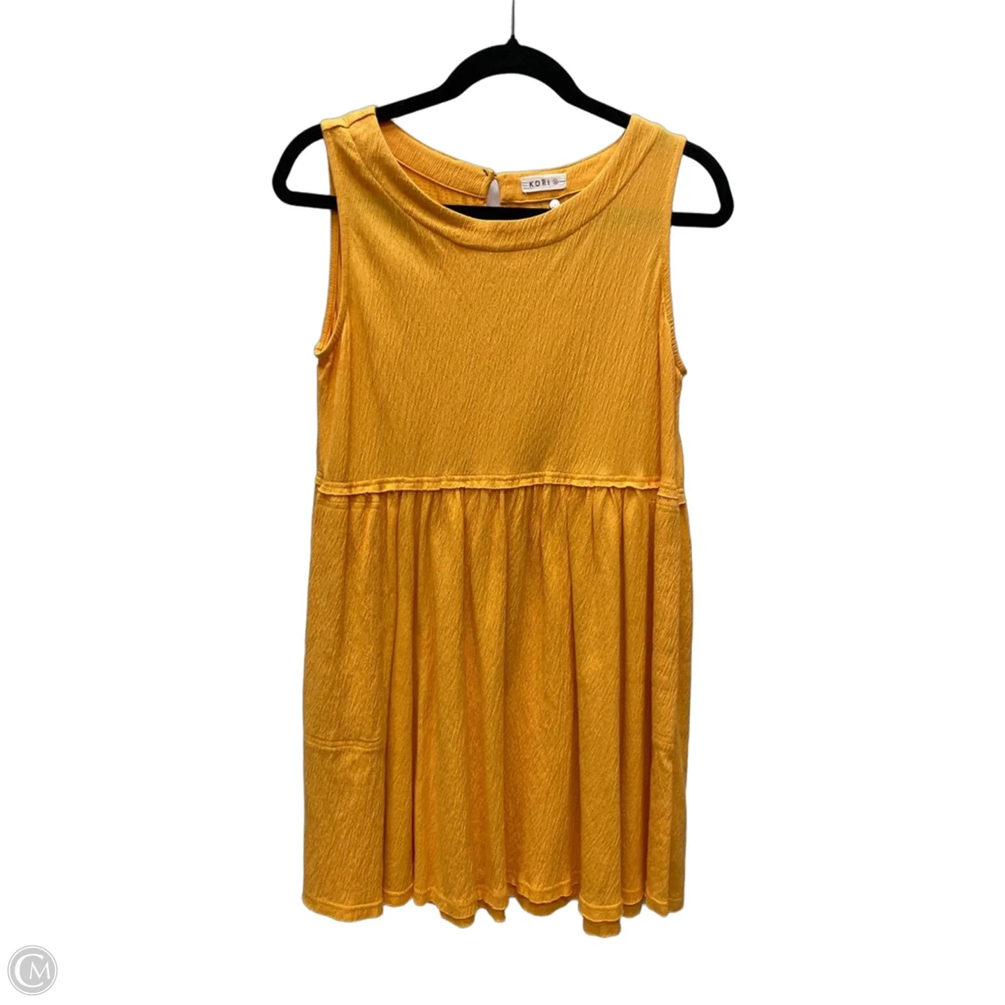 Dress Casual Short By Kori America In Orange, Size: S