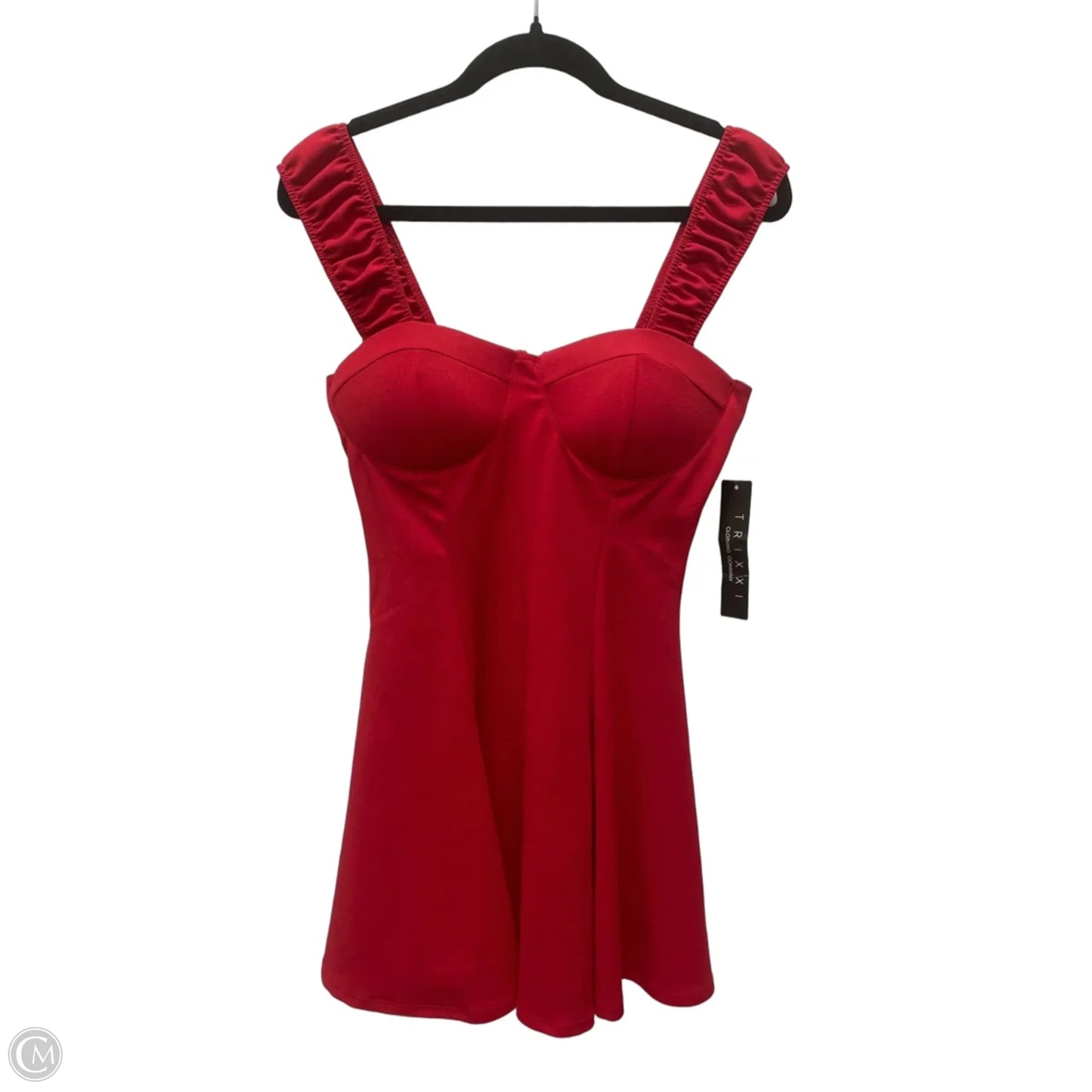 Dress Party Short By Trixxi In Red, Size: M