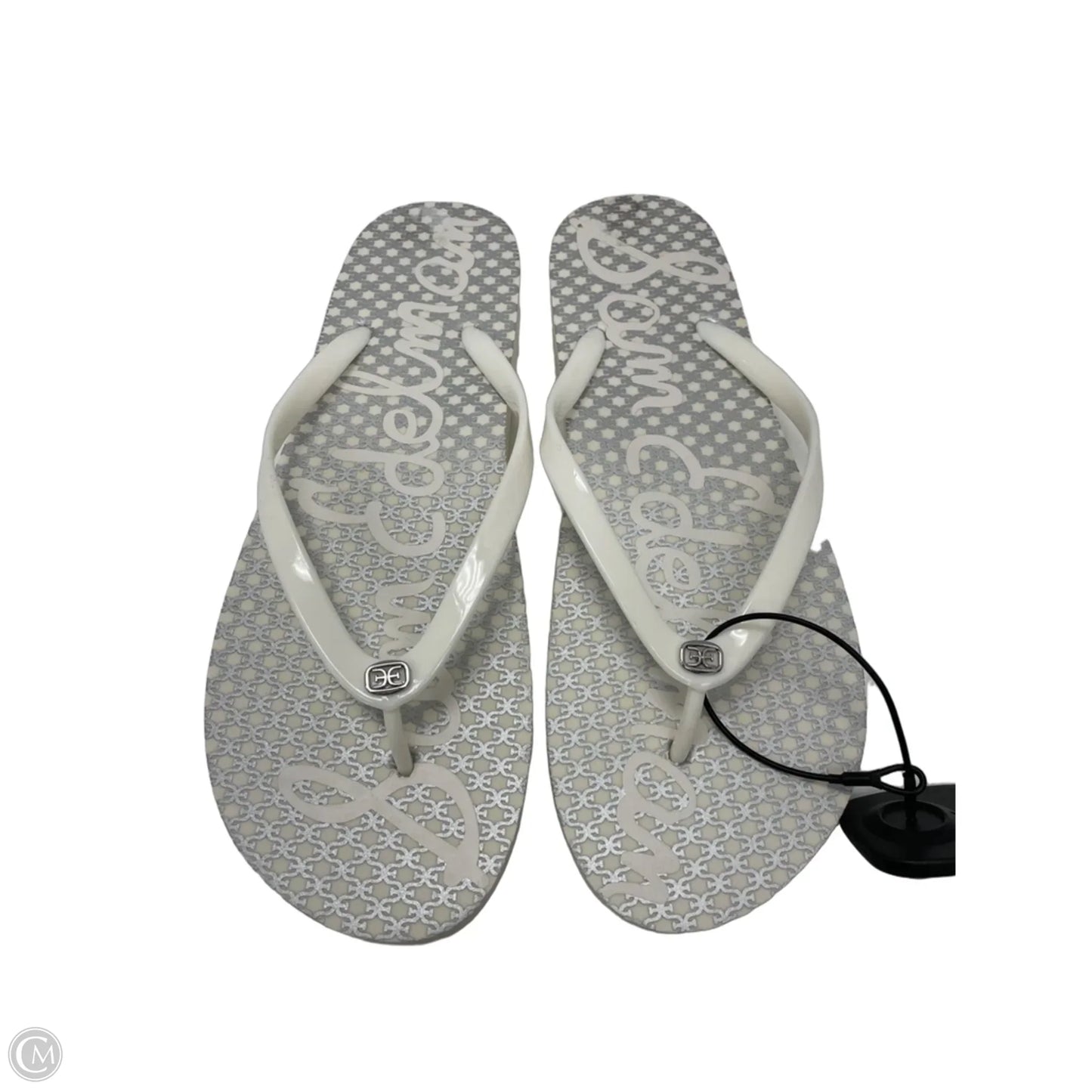 Sandals Flip Flops By Sam Edelman In White, Size: 9