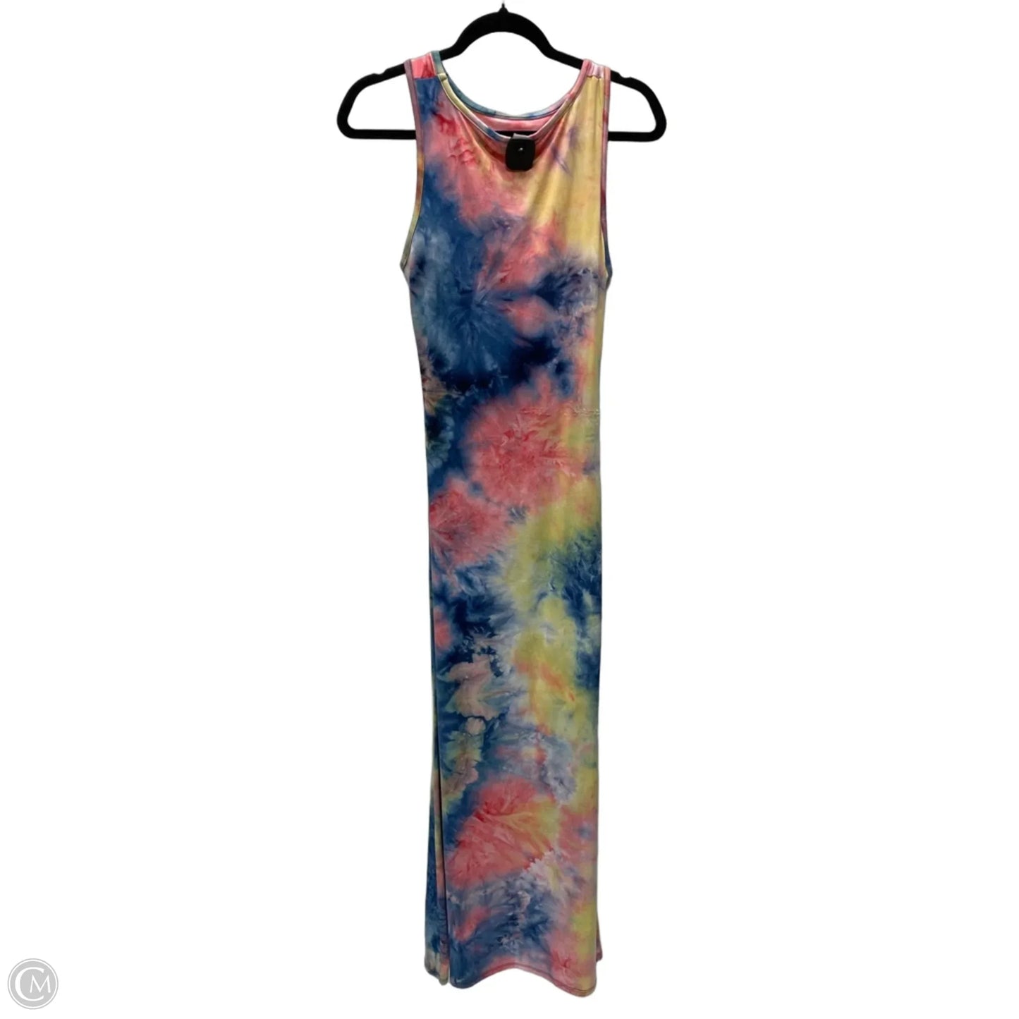 Dress Casual Maxi By Clothes Mentor In Tie Dye Print, Size: L