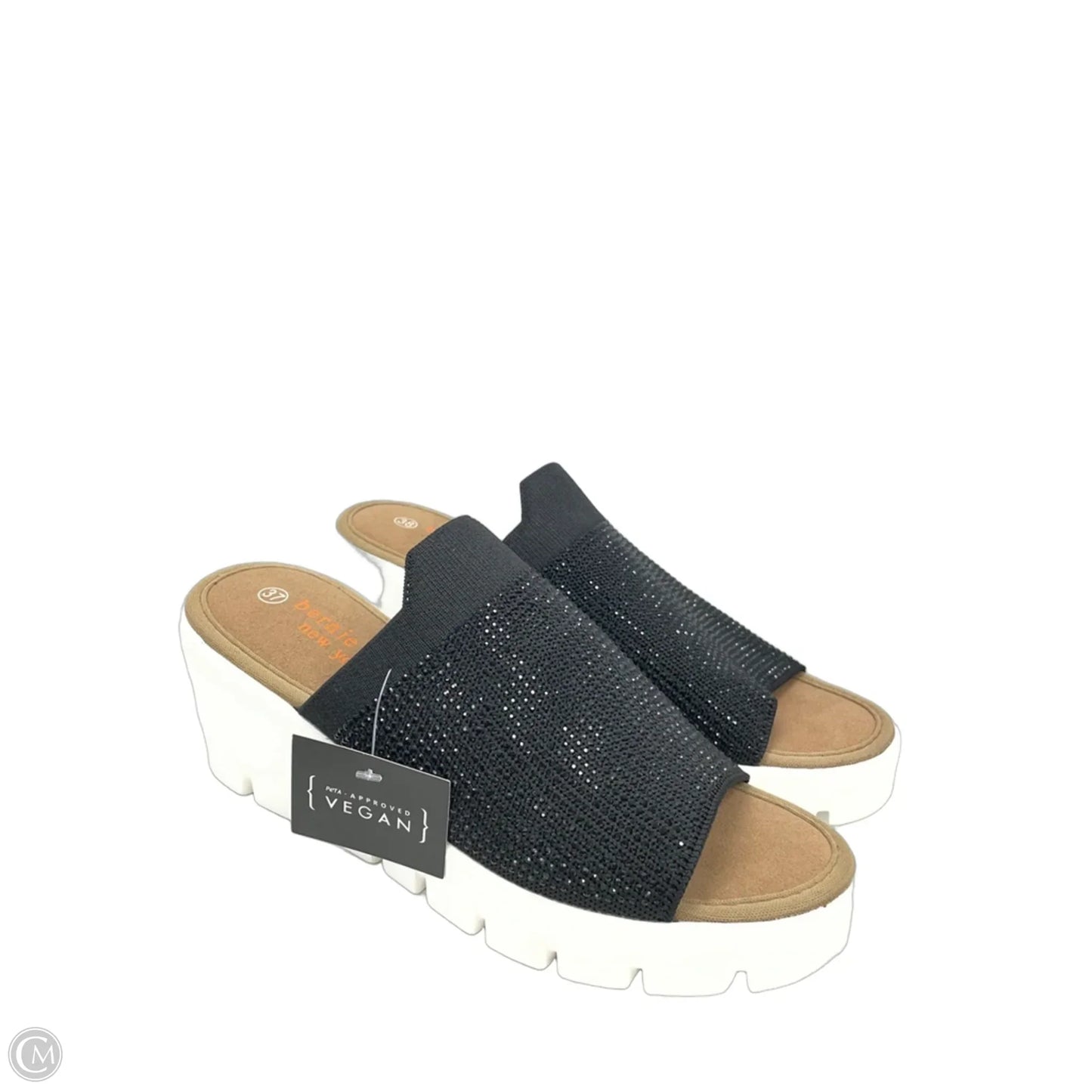 Sandals Flats By Bernie Mev In Black, Size: 7.5