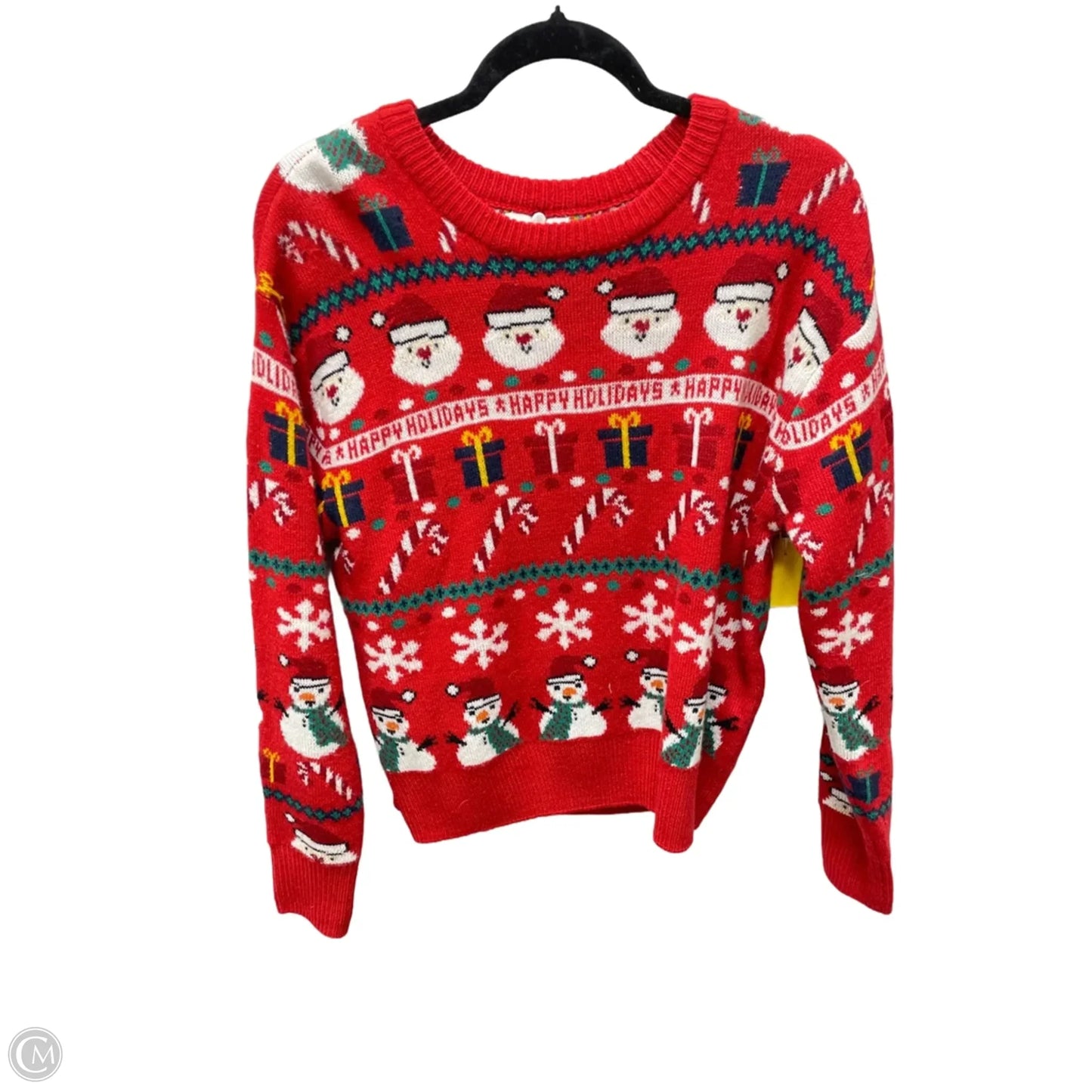 Sweater By H&m In Red, Size: Xs