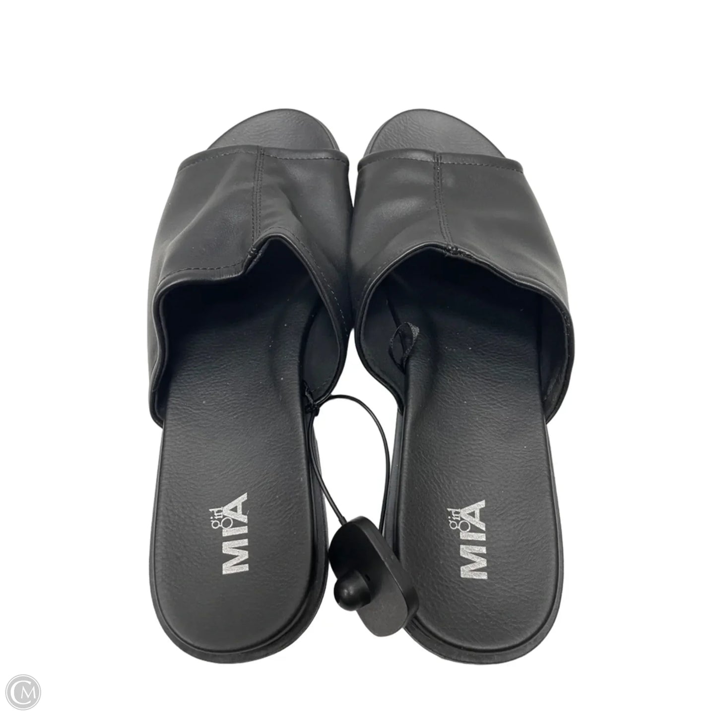 Sandals Flats By Mia In Black, Size: 10