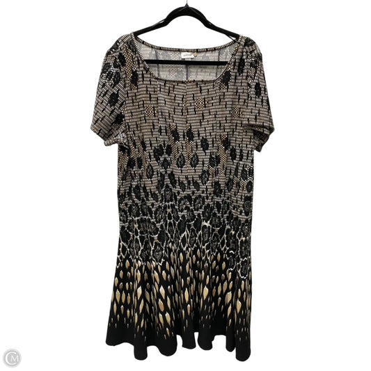 Dress Casual Short By Avenue In Multi-colored, Size: 3x