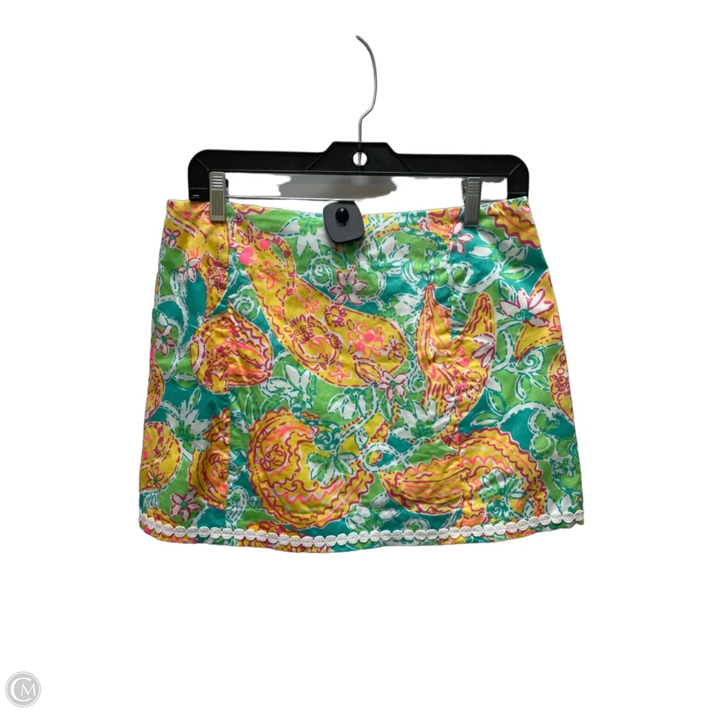 Skort Designer By Lilly Pulitzer In Floral Print, Size: 4