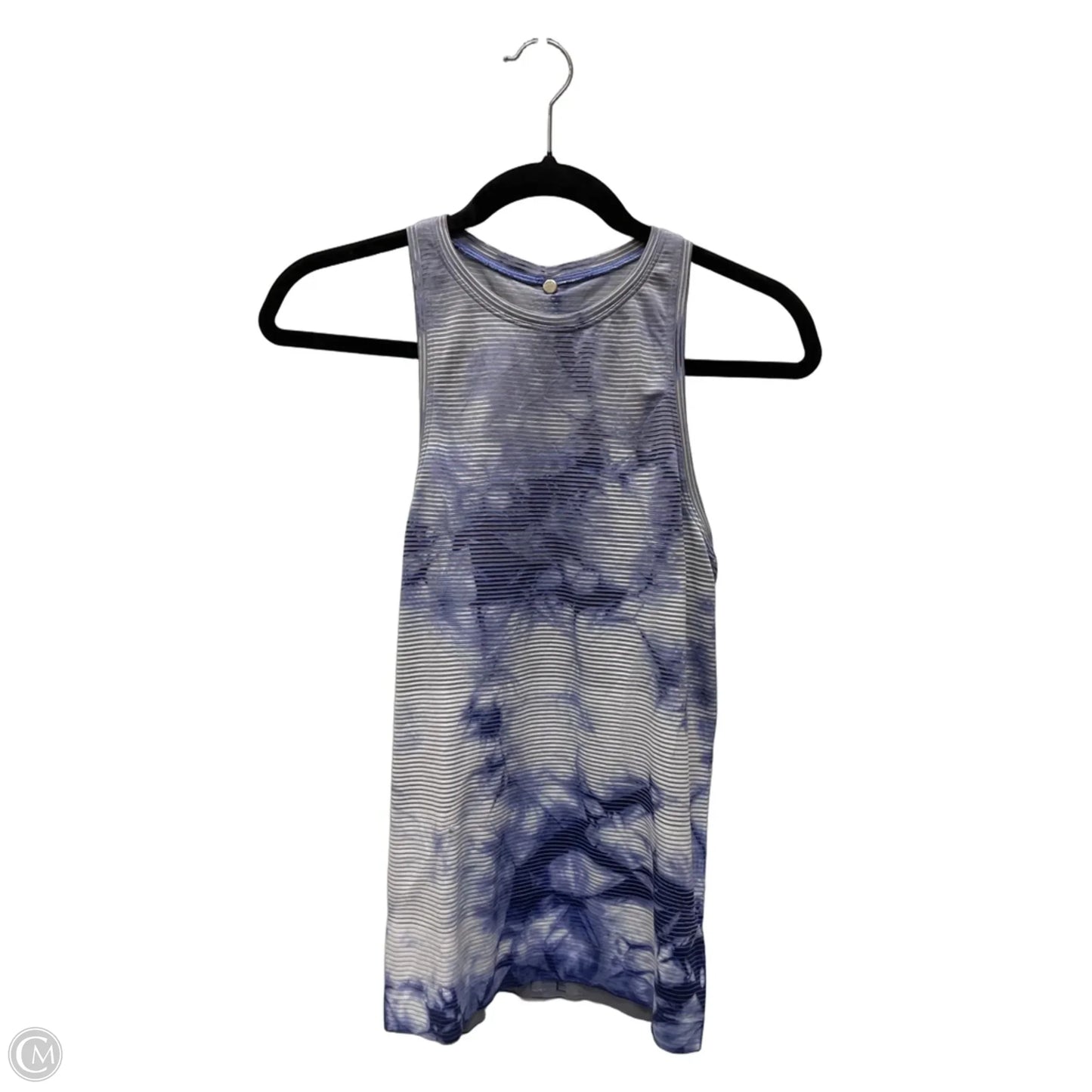 Athletic Tank Top By Lululemon In Tie Dye Print, Size: S