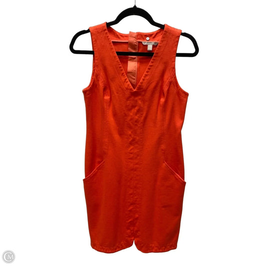 Dress Work By Banana Republic In Orange, Size: M