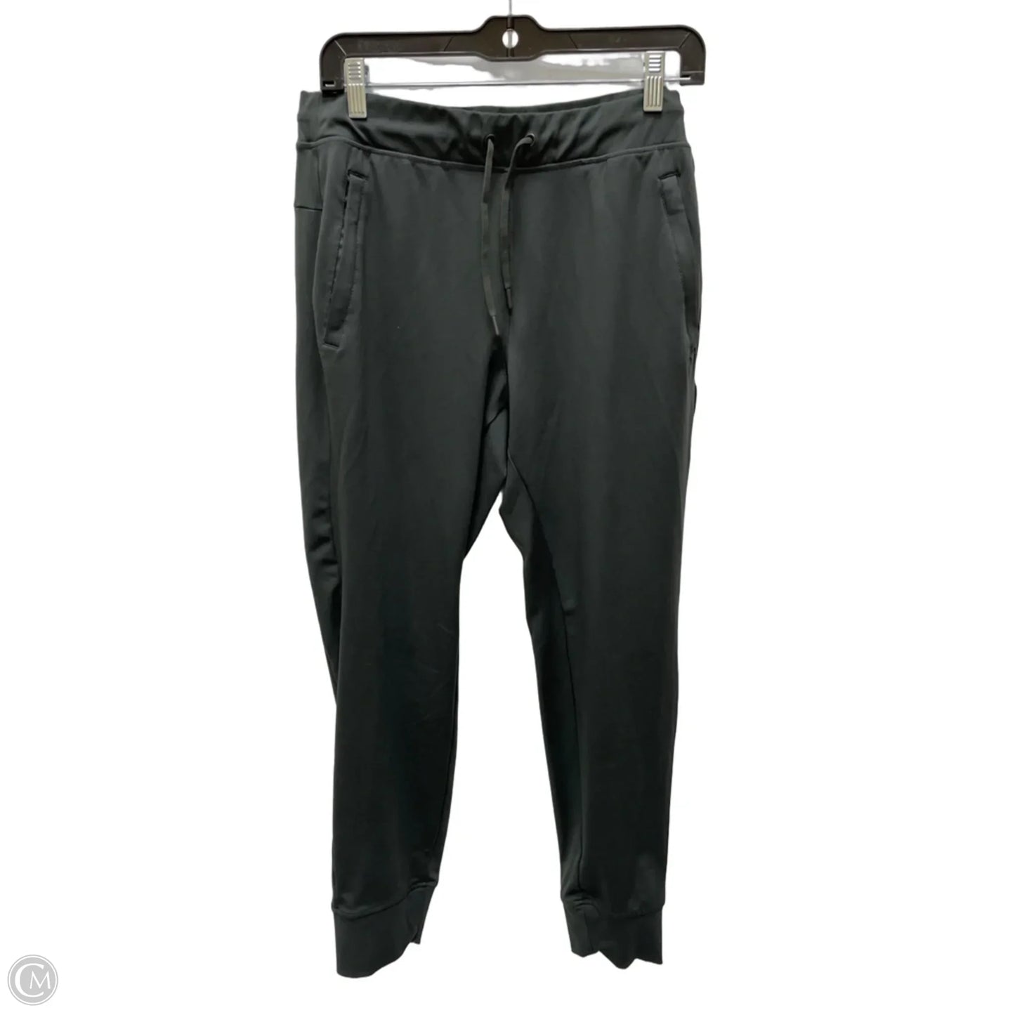 Athletic Pants By Yogalicious In Grey, Size: L