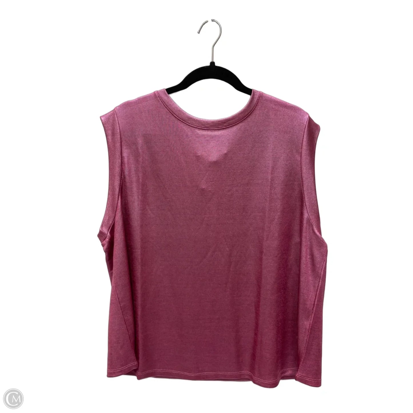 Top Sleeveless By Porridge In Pink, Size: 2x