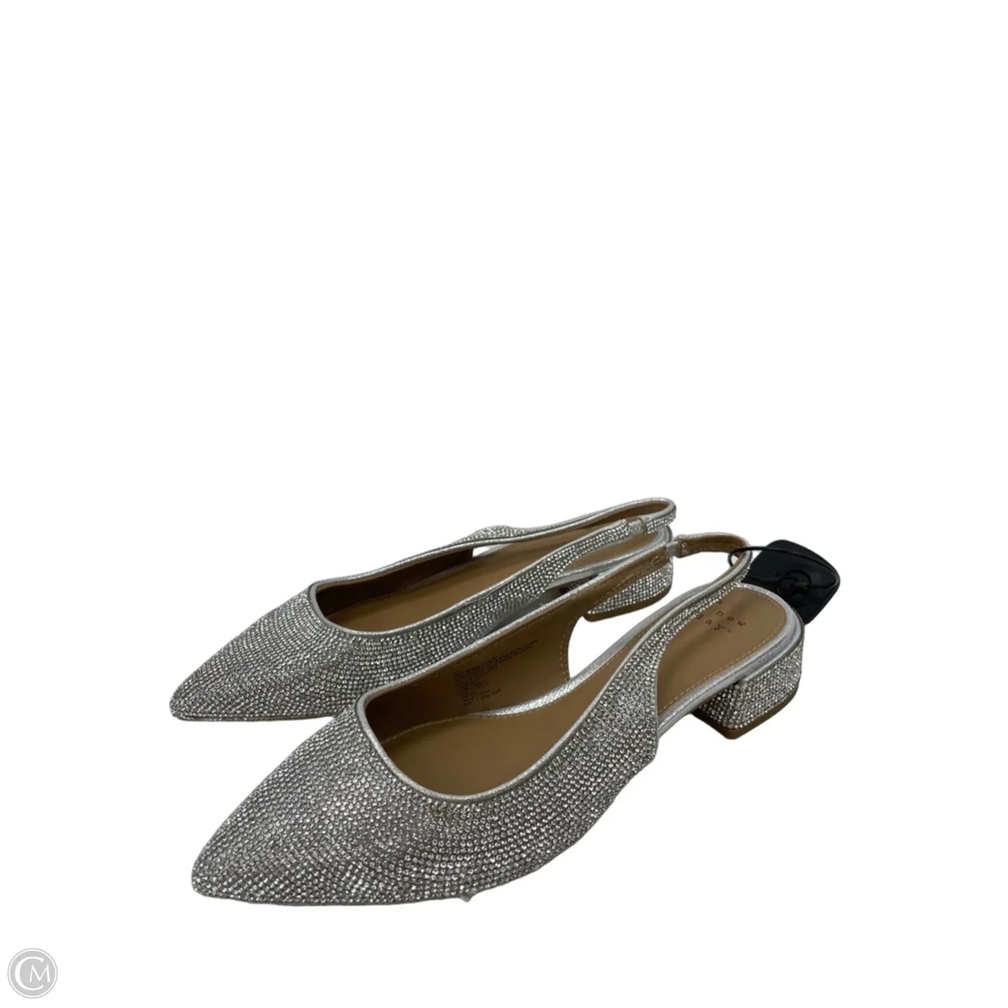 Shoes Flats By A New Day In Silver, Size: 7.5