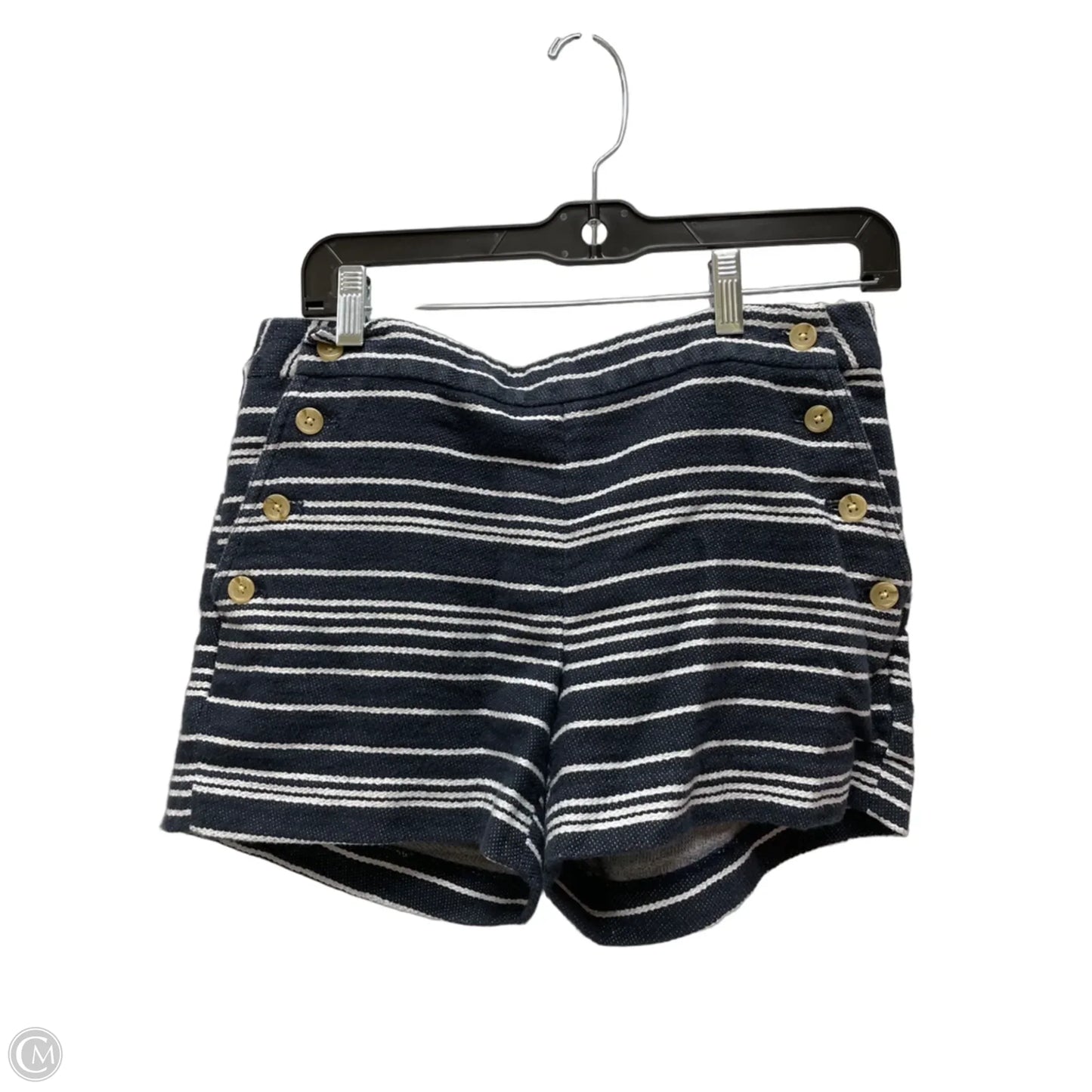 Shorts By Banana Republic In Striped Pattern, Size: 4