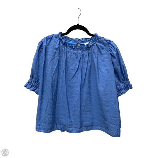 Top Short Sleeve By &merci In Blue, Size: S