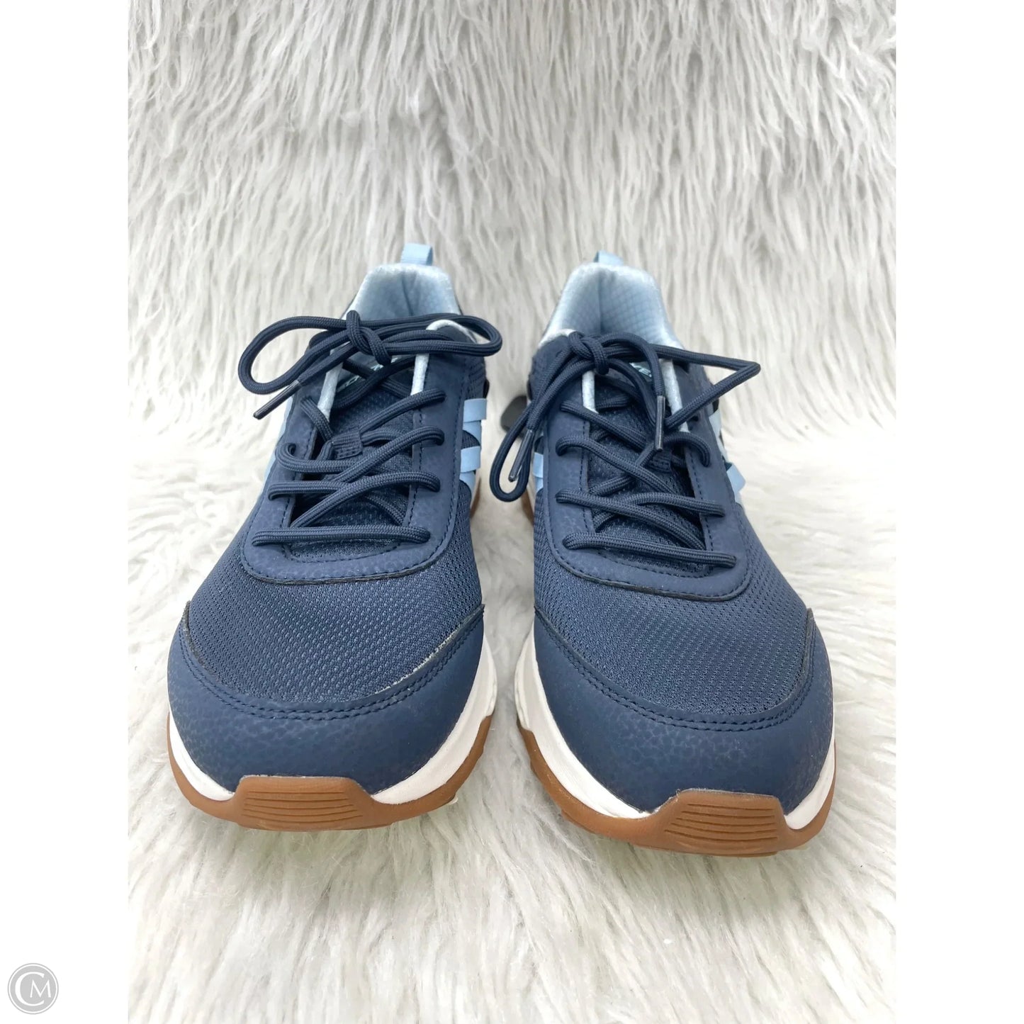 Shoes Athletic By Skechers In Blue & White, Size: 9