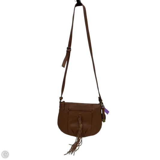 Crossbody Leather By Cmb, Size: Medium