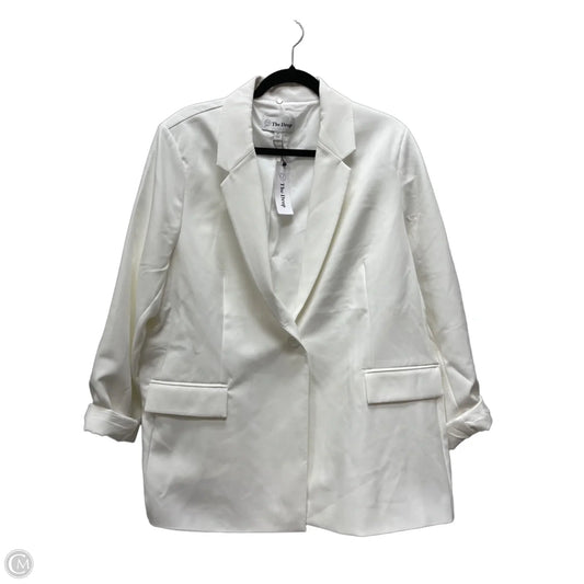 Blazer By The Drop In White, Size: 2x
