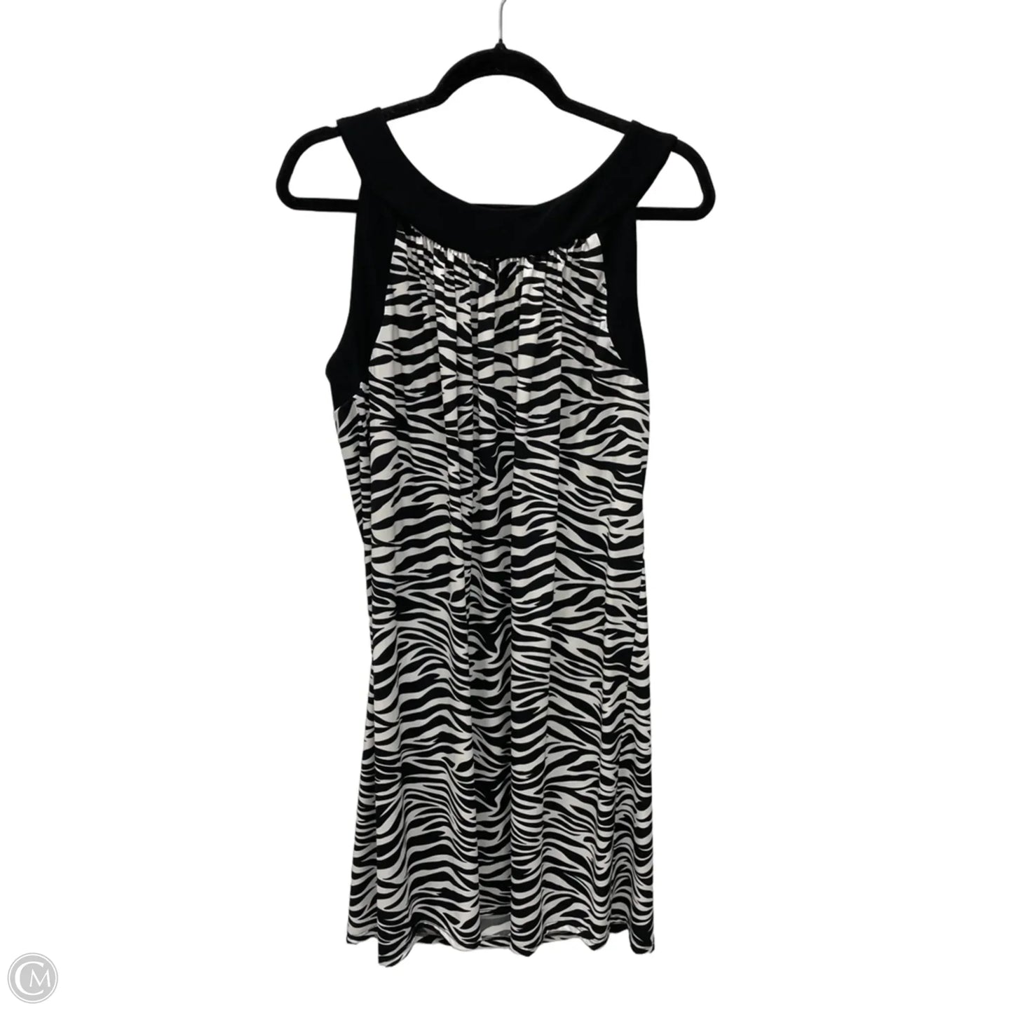 Dress Casual Short By Tiana B In Zebra Print, Size: L