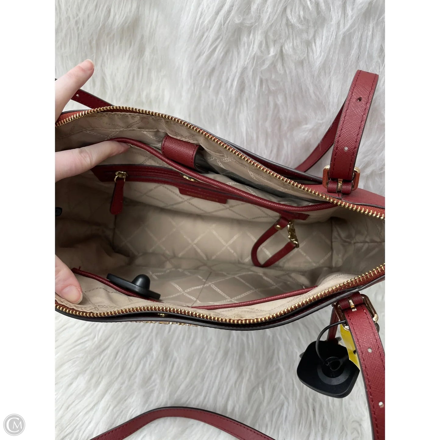 Handbag Designer By Michael Kors, Size: Large