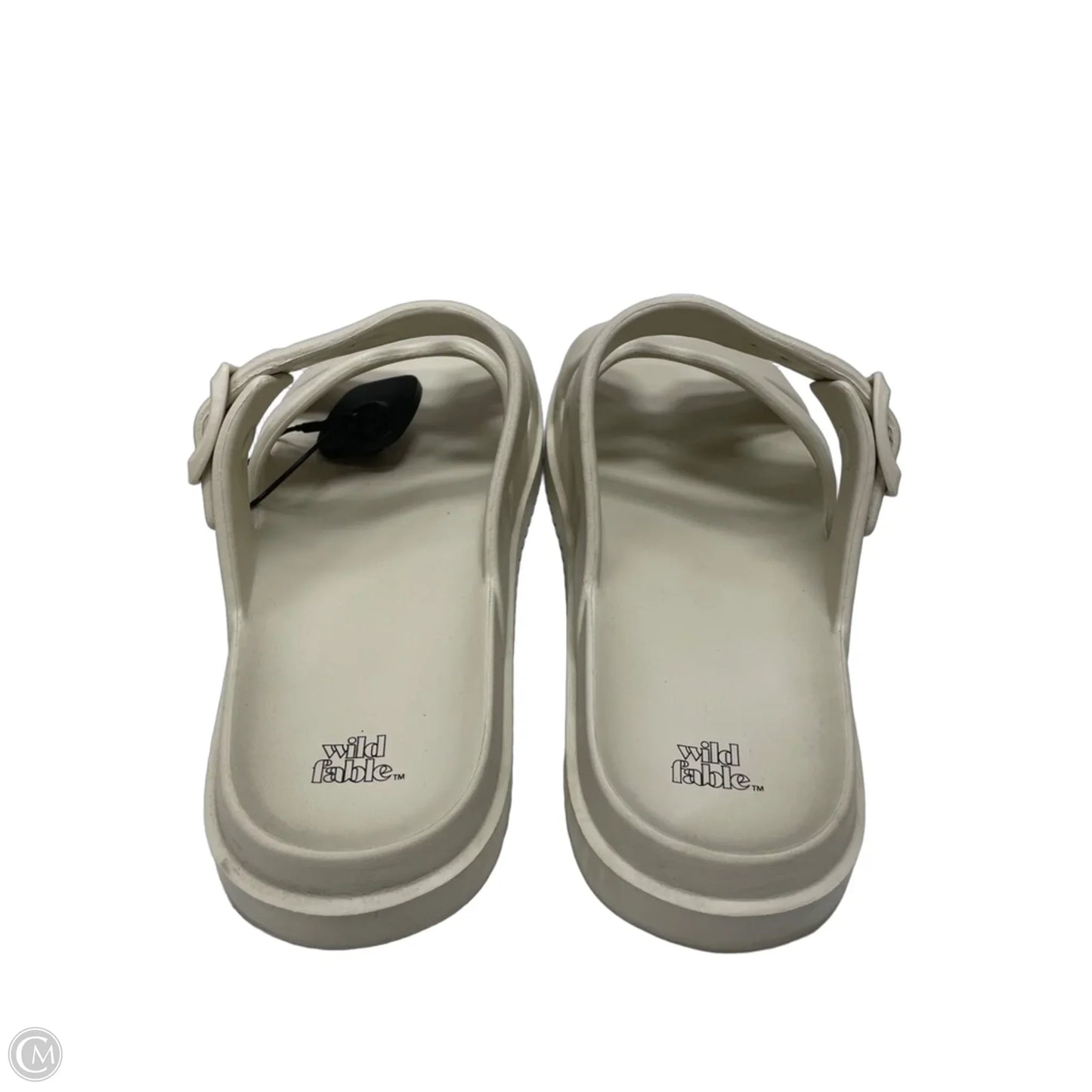 Sandals Flats By Wild Fable In Beige, Size: 10
