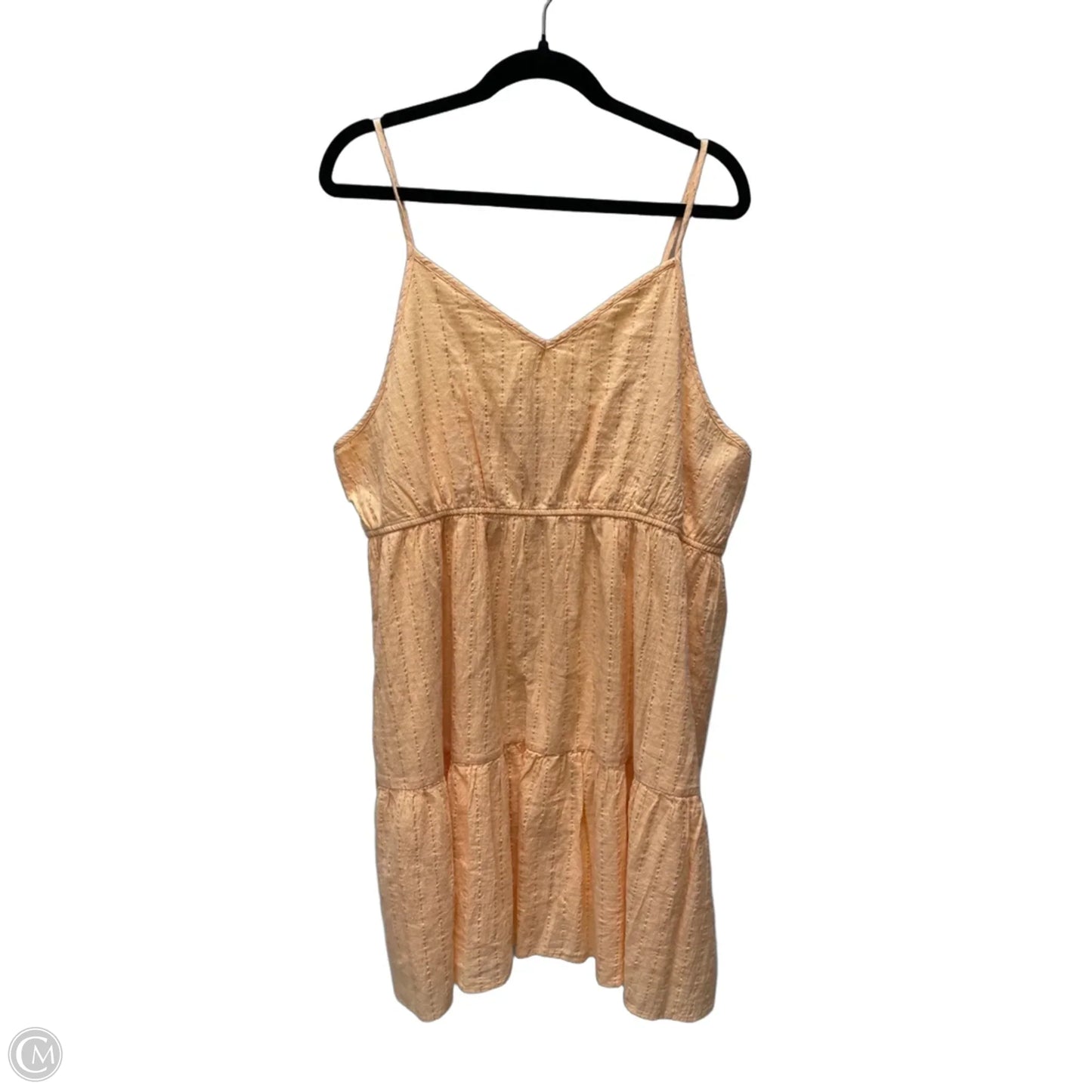 Dress Casual Short By So In Gold & Orange, Size: 2x