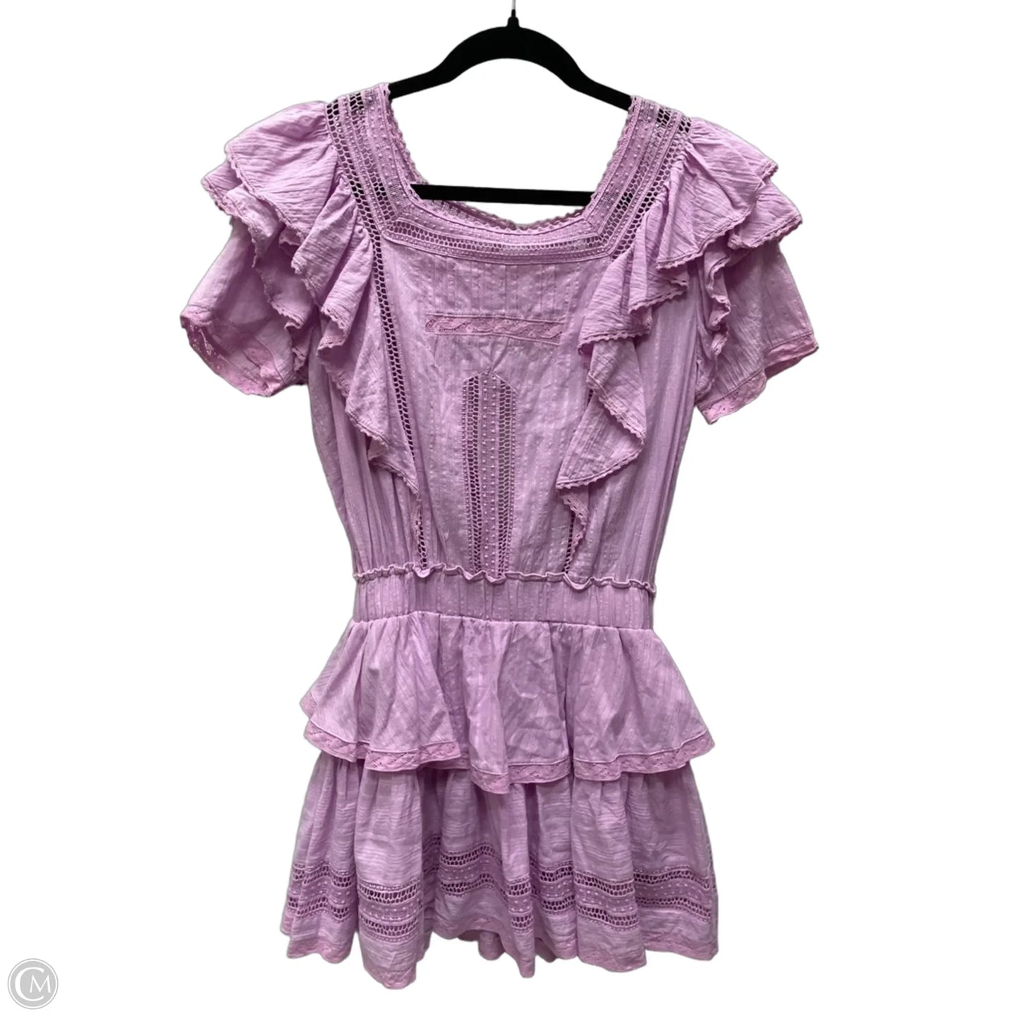 Dress Casual Short By Olivaceous In Purple, Size: M