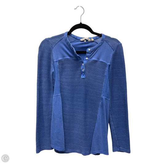 Top Long Sleeve By Soft Surroundings In Blue, Size: Xs