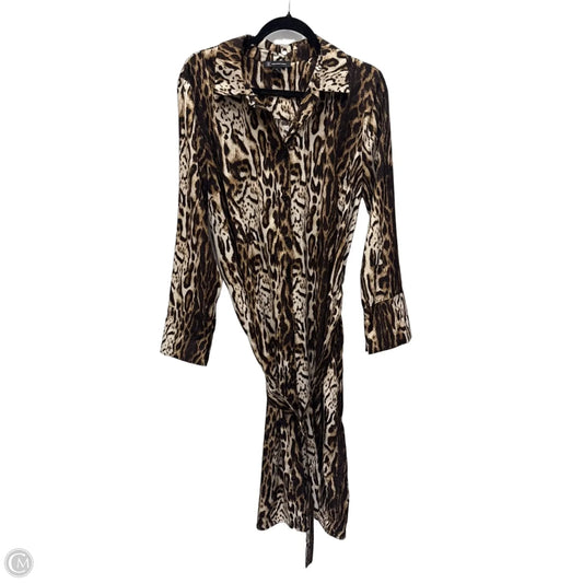 Dress Casual Maxi By Inc In Animal Print, Size: Xl