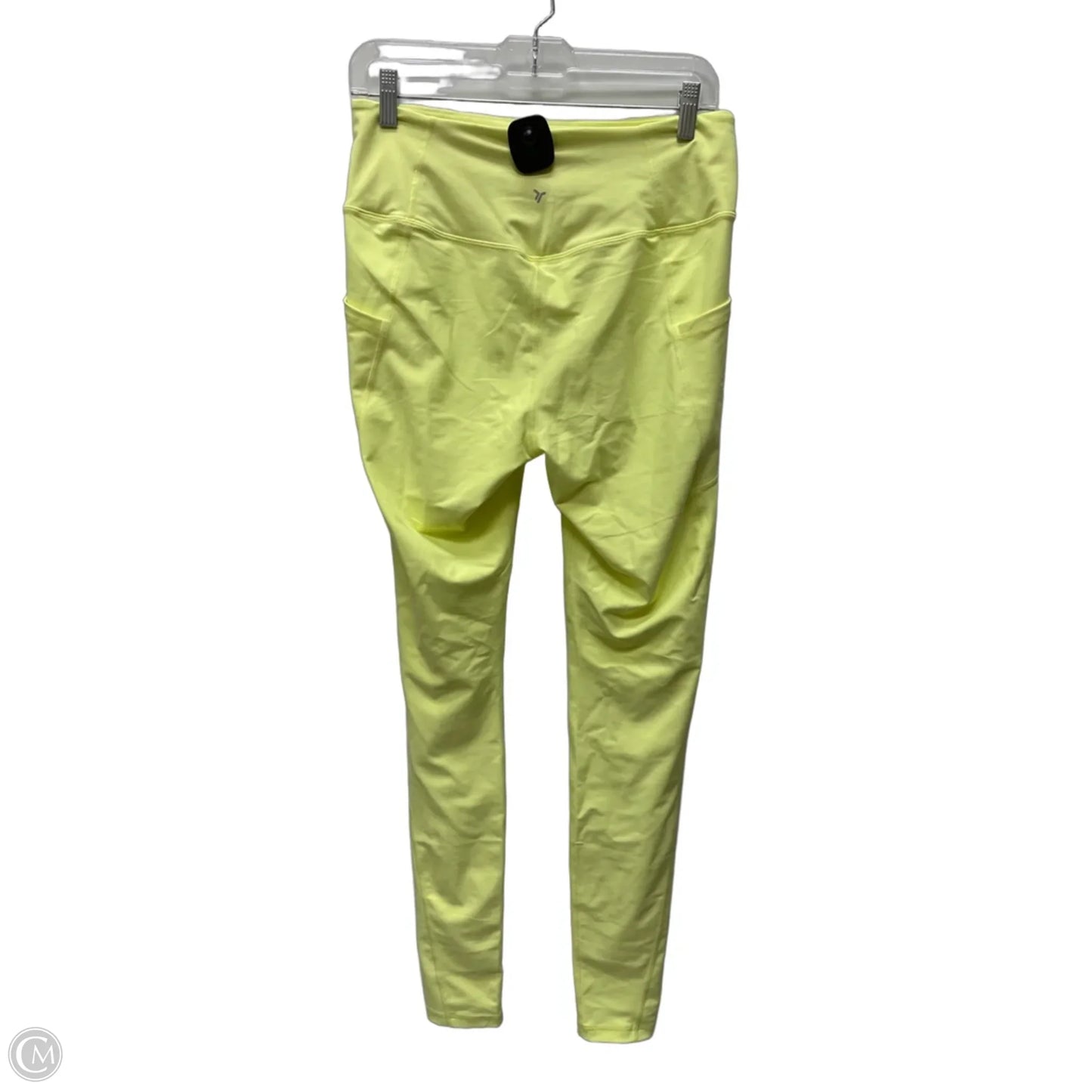 Athletic Leggings By Old Navy In Yellow, Size: L
