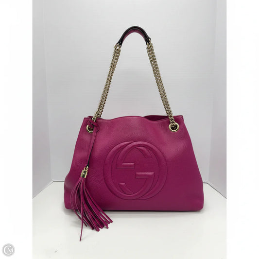 Handbag Luxury Designer By Gucci, Size: Large