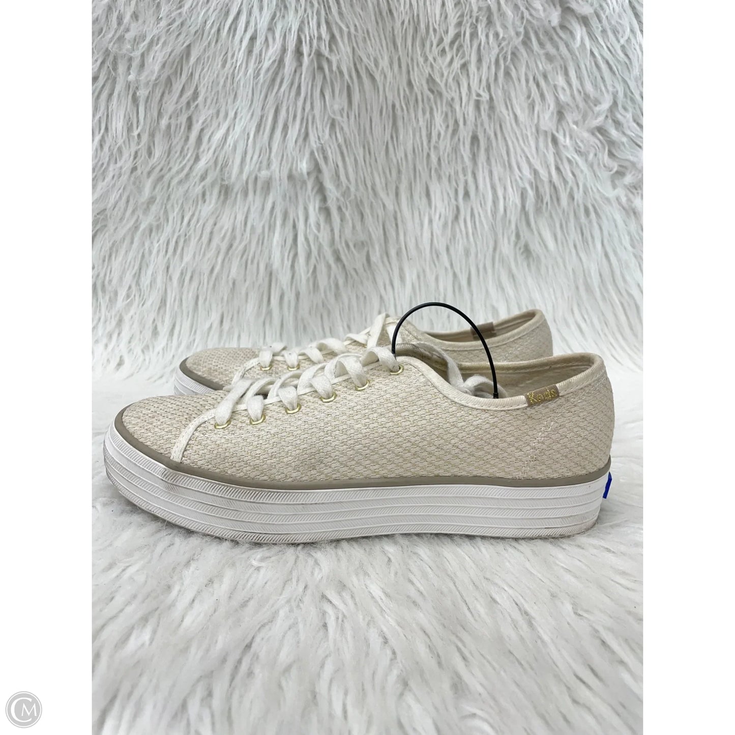 Shoes Sneakers Platform By Keds In Beige, Size: 7