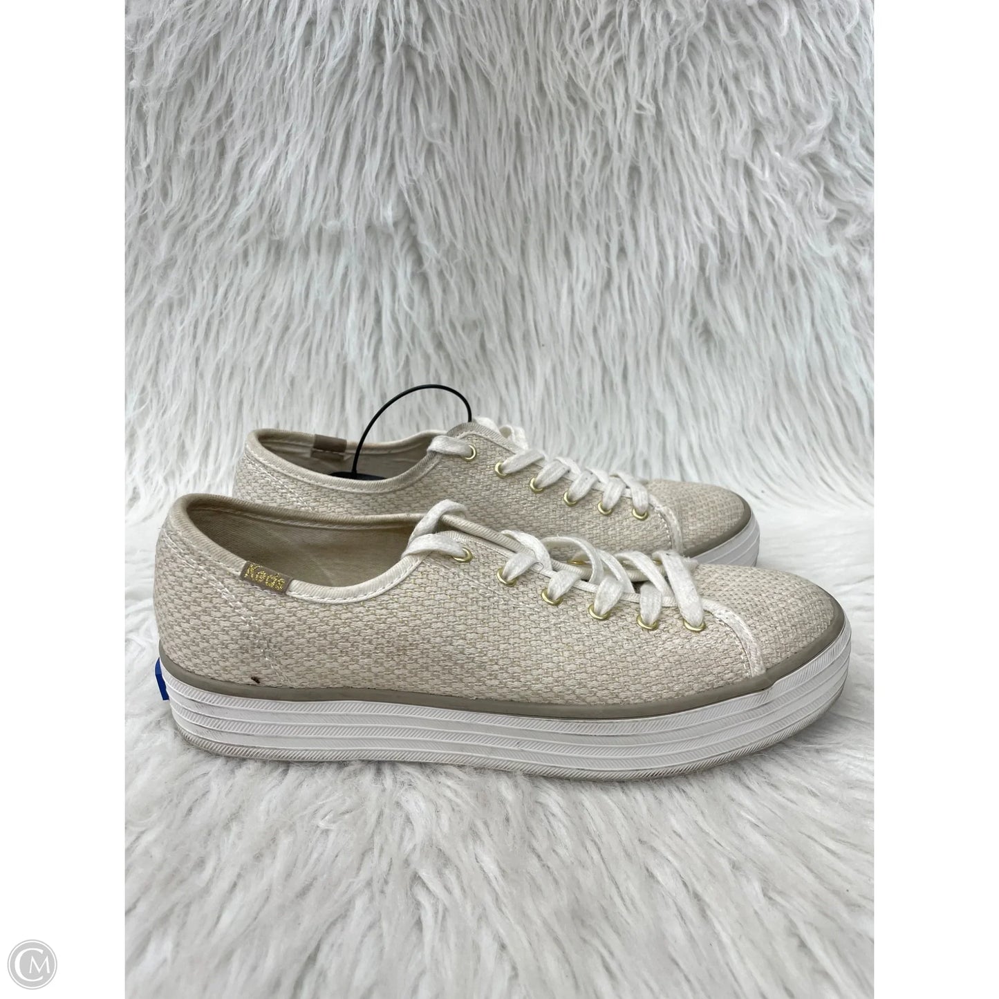 Shoes Sneakers Platform By Keds In Beige, Size: 7