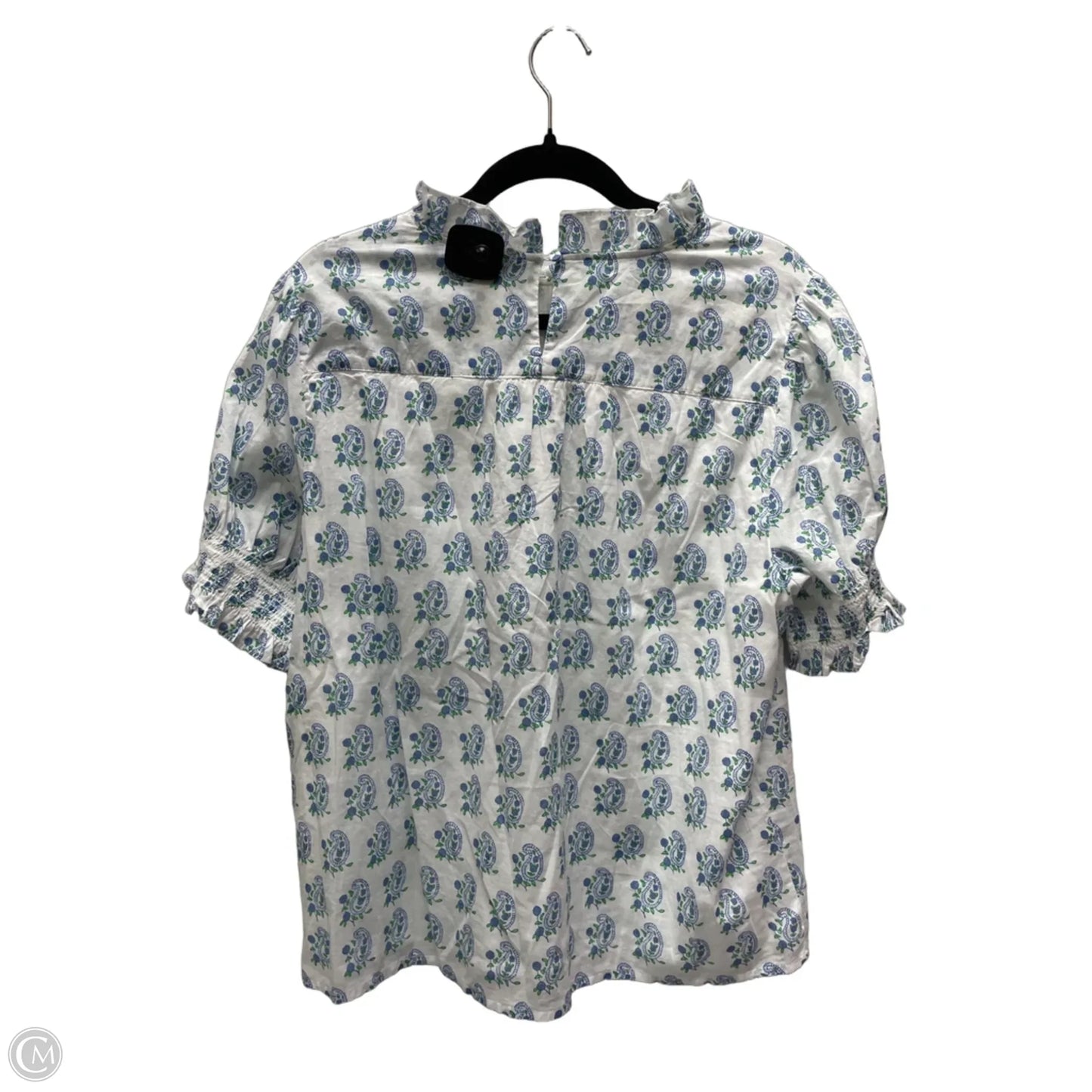 Top Short Sleeve By J. Crew In Floral Print, Size: Xl