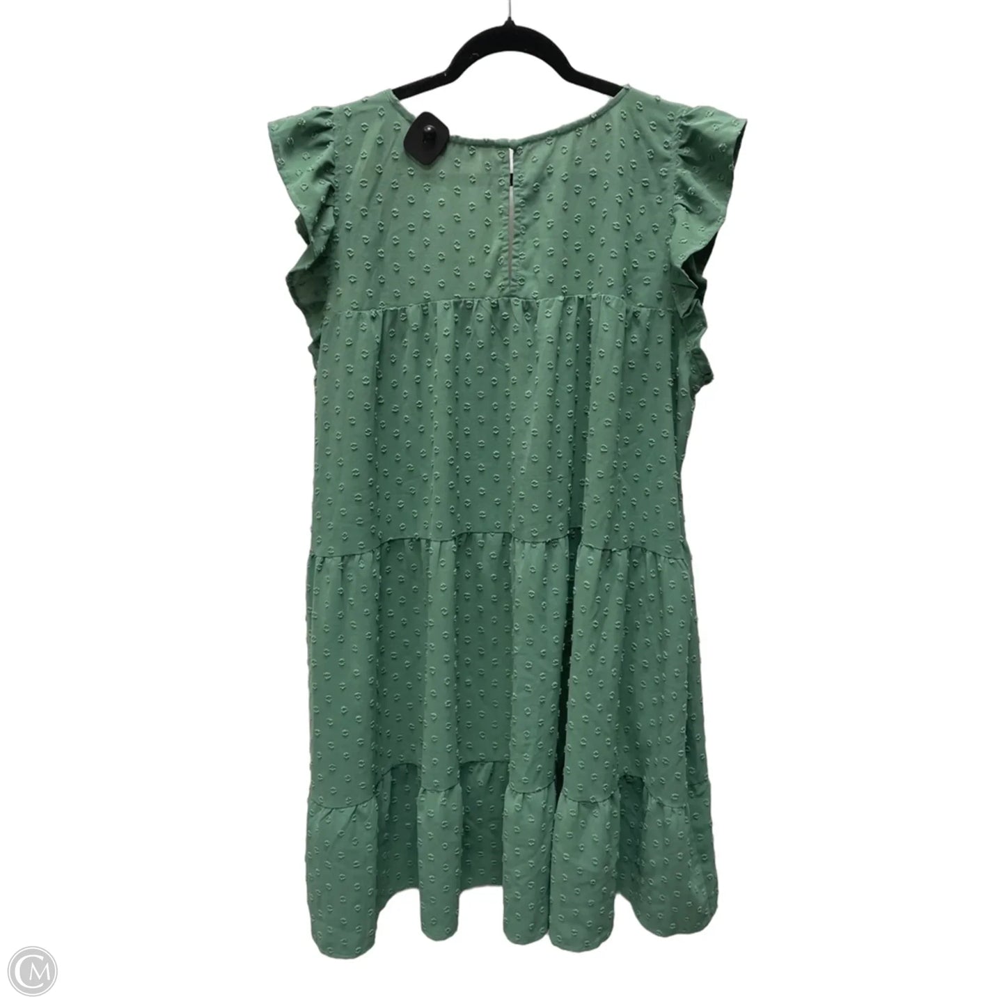 Dress Casual Short By Oddi In Green, Size: 3x