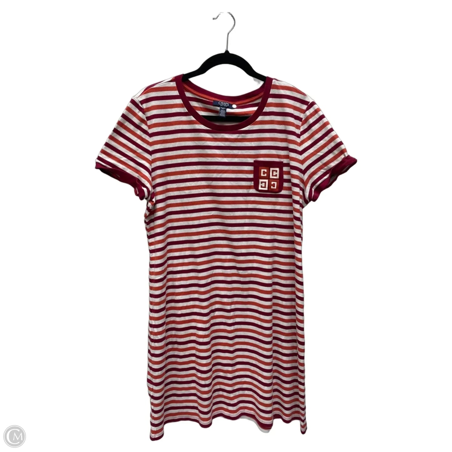 Dress Casual Short By Chaps In Striped Pattern, Size: 2x