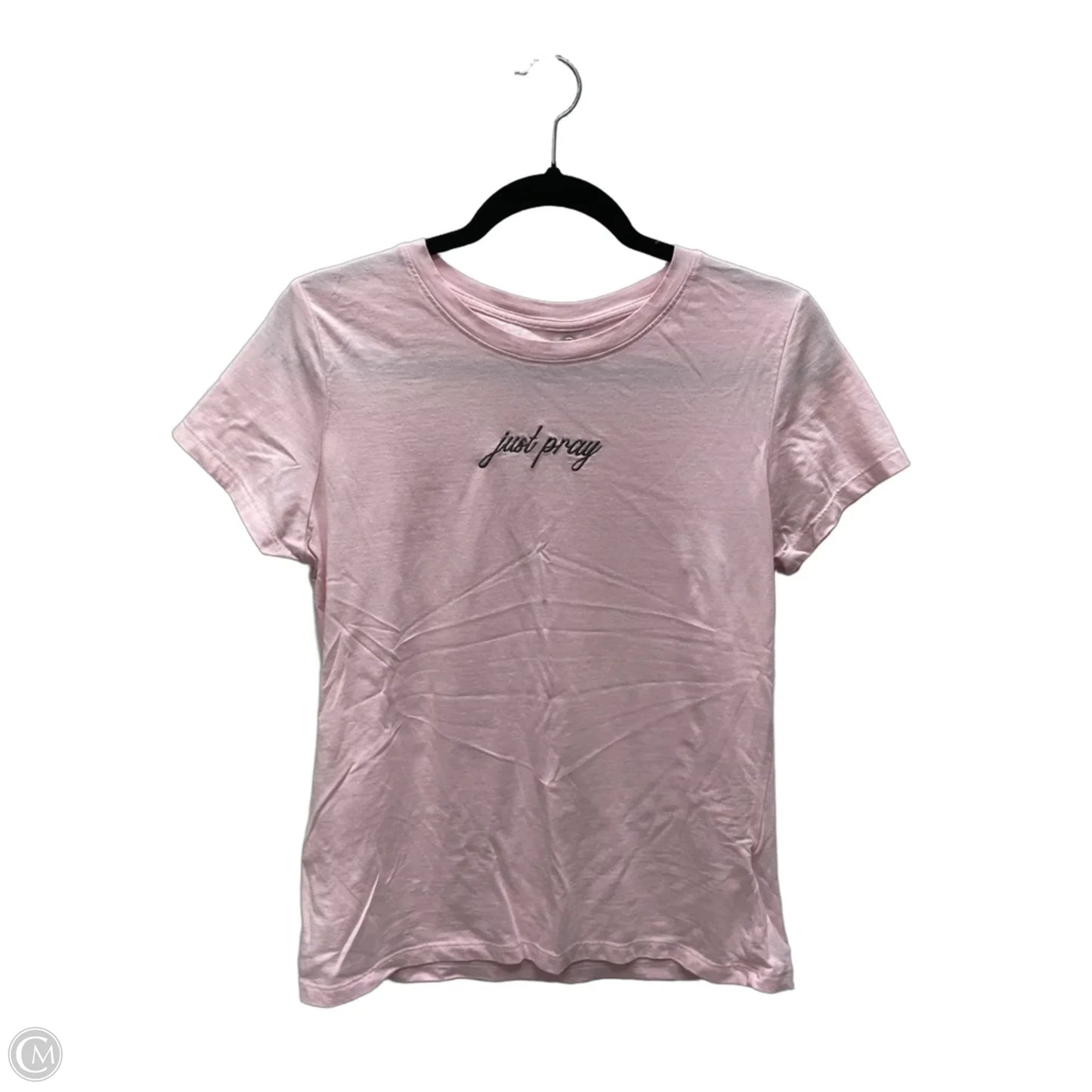 Top Short Sleeve By Clothes Mentor In Pink, Size: Xl