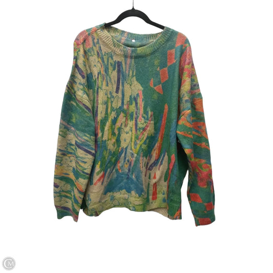 Sweater By Clothes Mentor In Multi-colored, Size: 3x