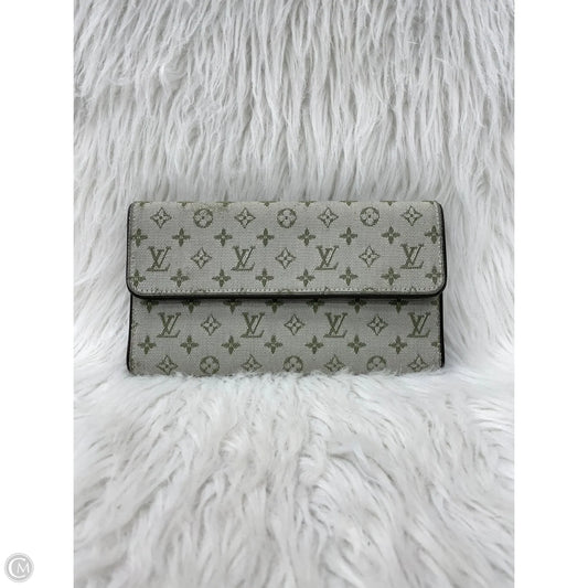 Wallet Luxury Designer By Louis Vuitton, Size: Large