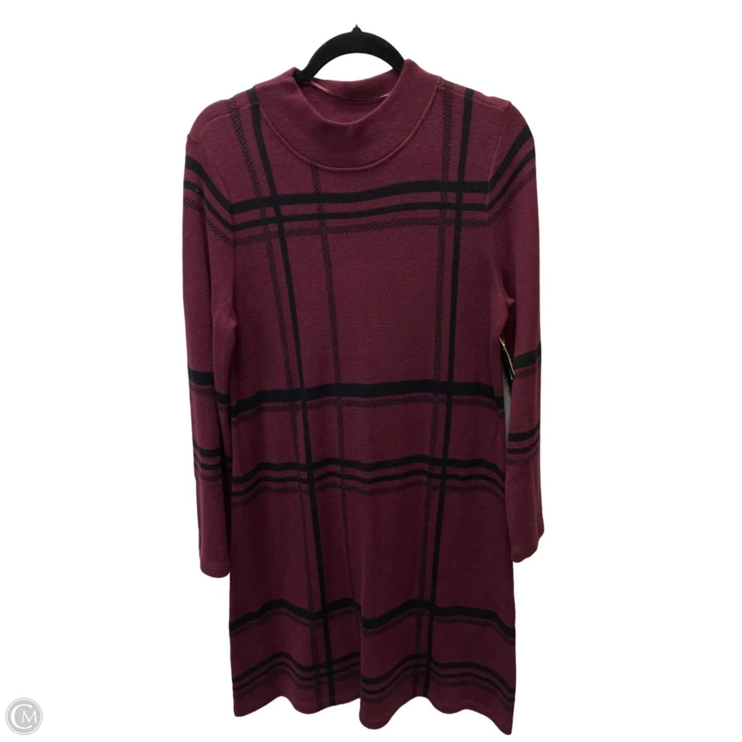 Dress Sweater By Style And Co Collection Women In Plaid Pattern, Size: L