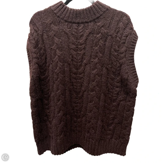 Sweater By A New Day In Brown, Size: 1x
