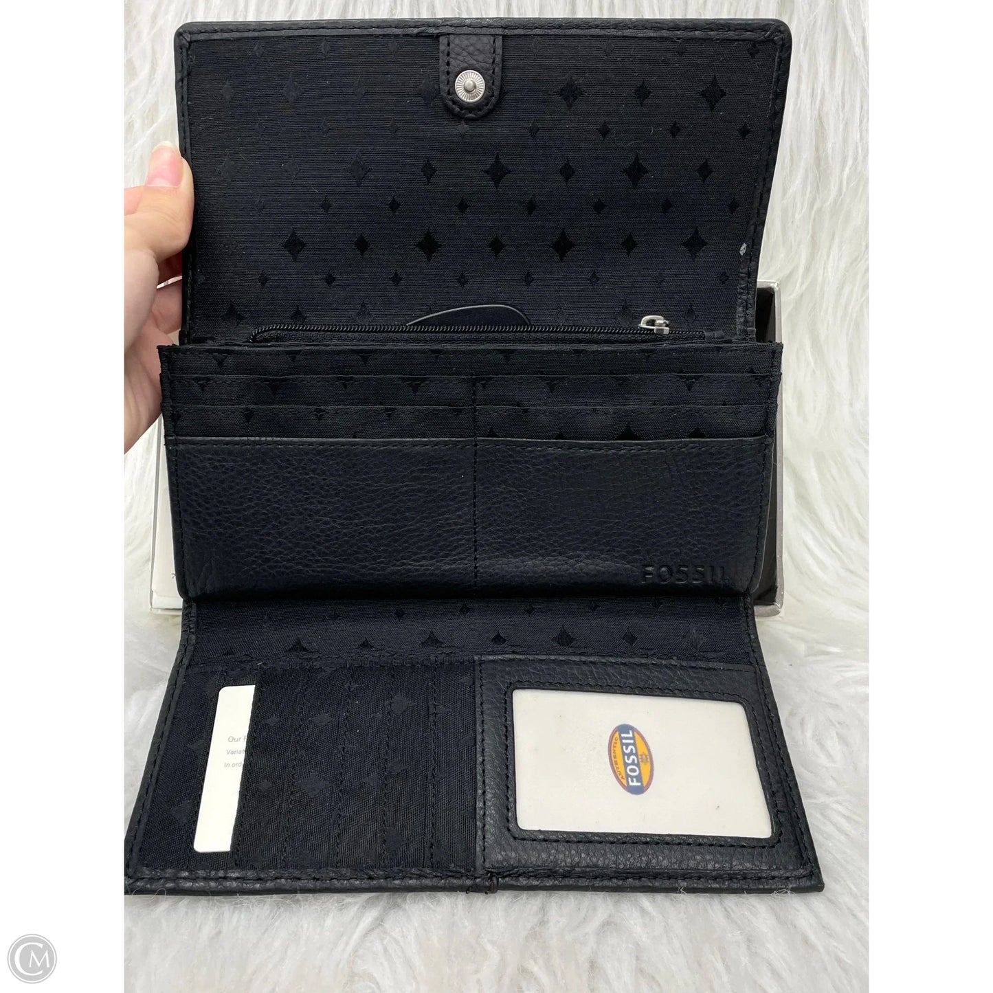 Wallet By Fossil, Size: Large